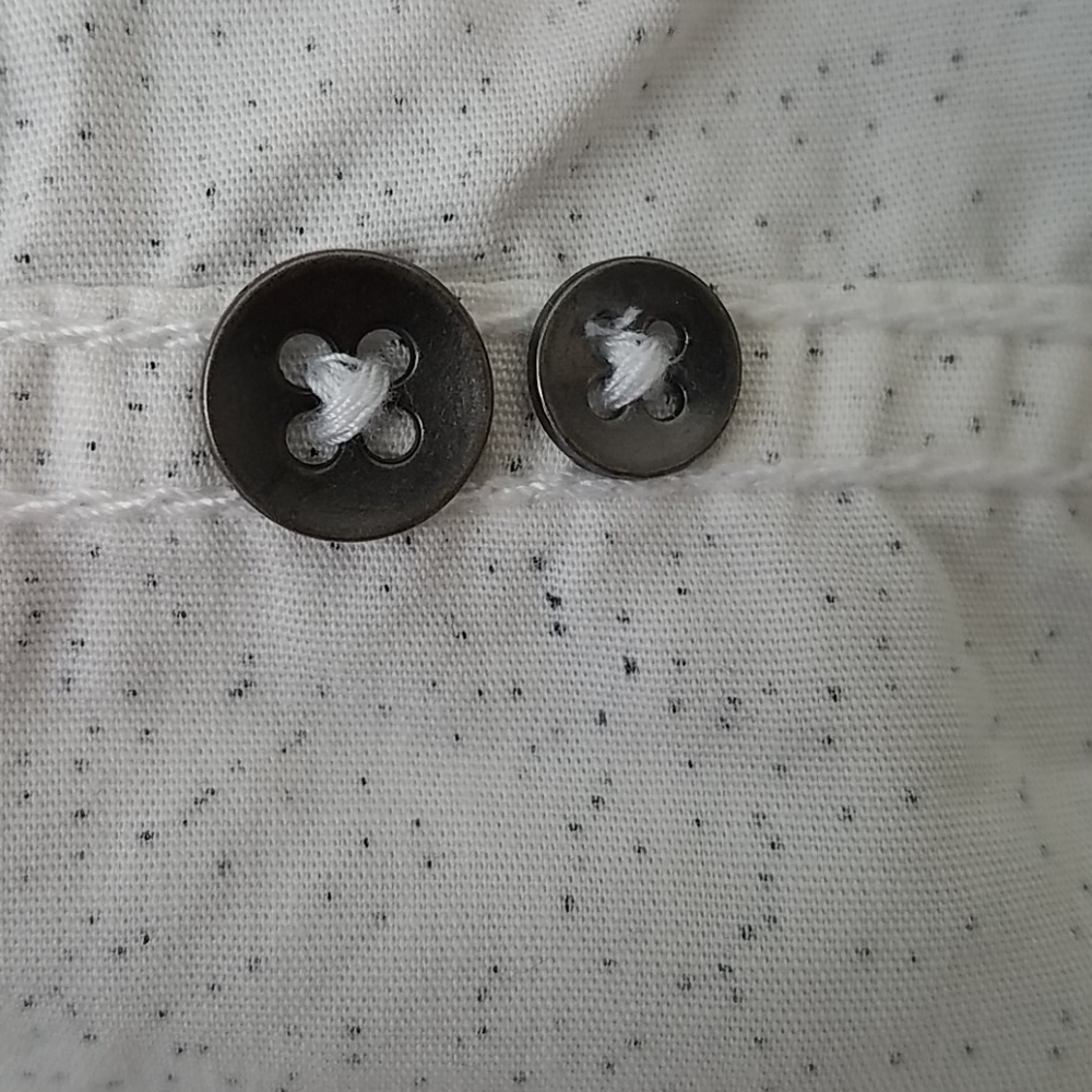 INC Black White Mens Ombre Button Up Shirt - Picture 10 of 12